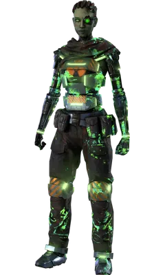 Infected Greymetal - Rogue skin